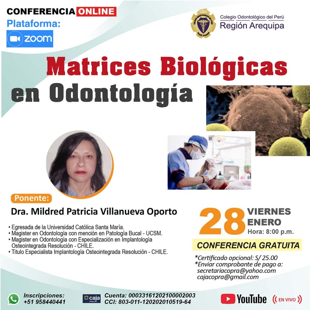 Matrices Biológicas en Odontología