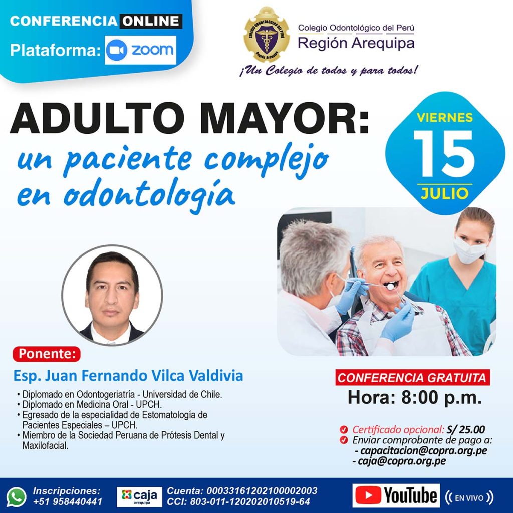 Adulto Mayor un Paciente Complejo en Odontología