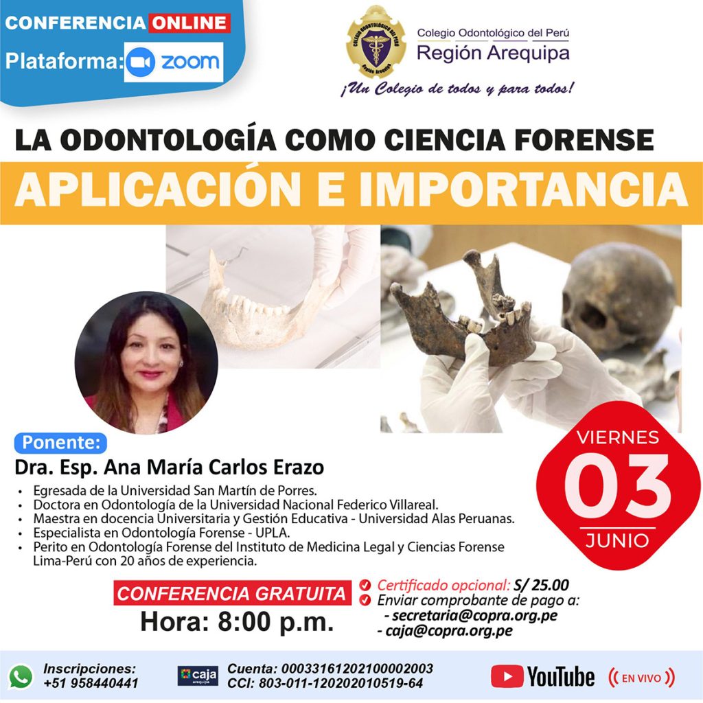 La Odontología como Ciencia Forense – Aplicación e Importancia