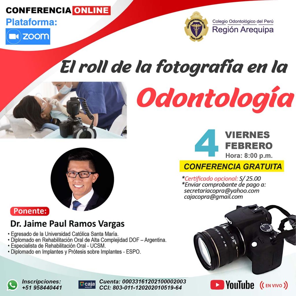 El Roll de la Fotografía en la Odontología