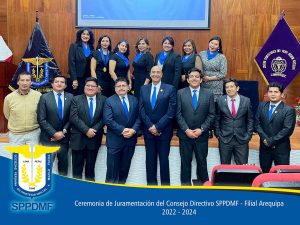 Ceremonia de Juramentación: Sociedad Peruana de Prótesis Dental y Máxilo Facial 2022- 2024