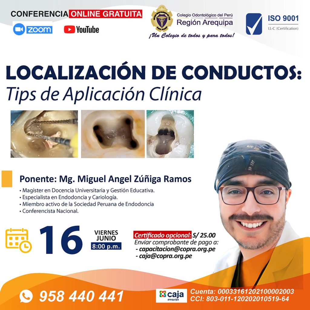 Localización de conductos: Tips de Aplicación Clínica