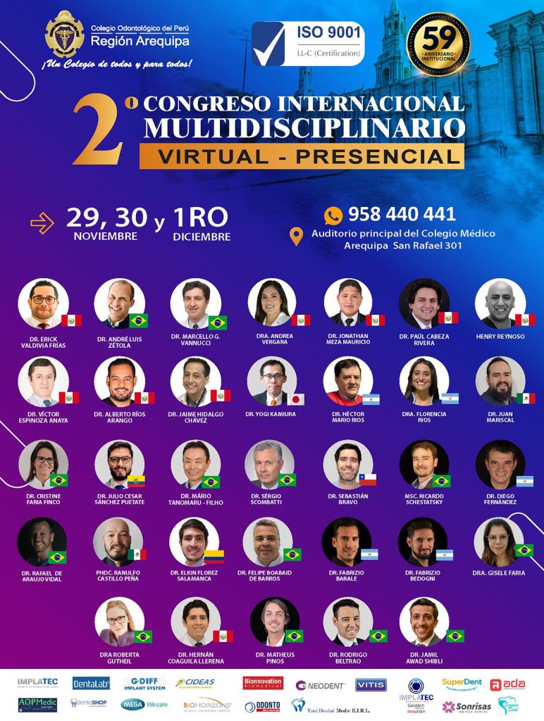 2do Congreso Internacional Multidisciplinario: Virtual – Presencial