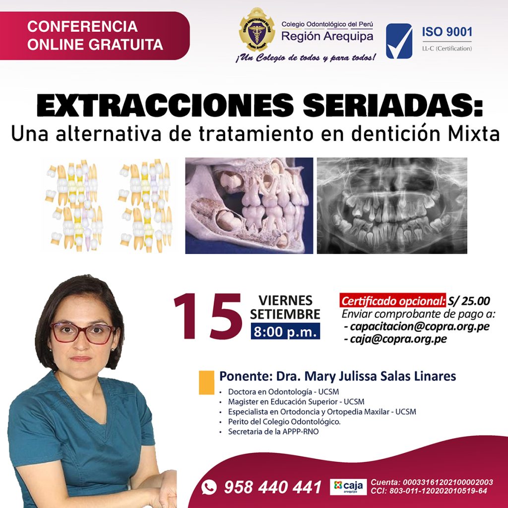 EXTRACCIONES SERIADAS: Una alternativa de tratamiento en dentición Mixta