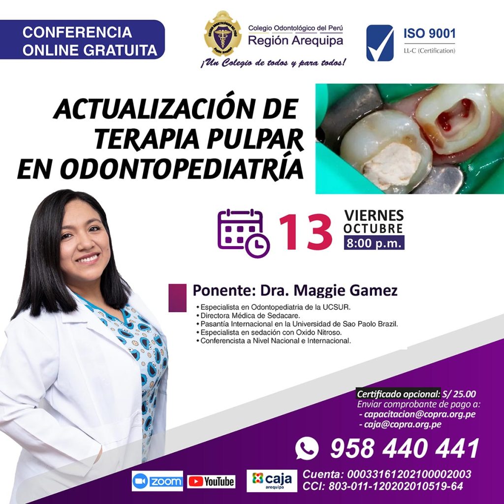 Actualización de terapia pulpar en odontopediatría