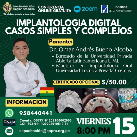 Implantología digital casos simples y complejos