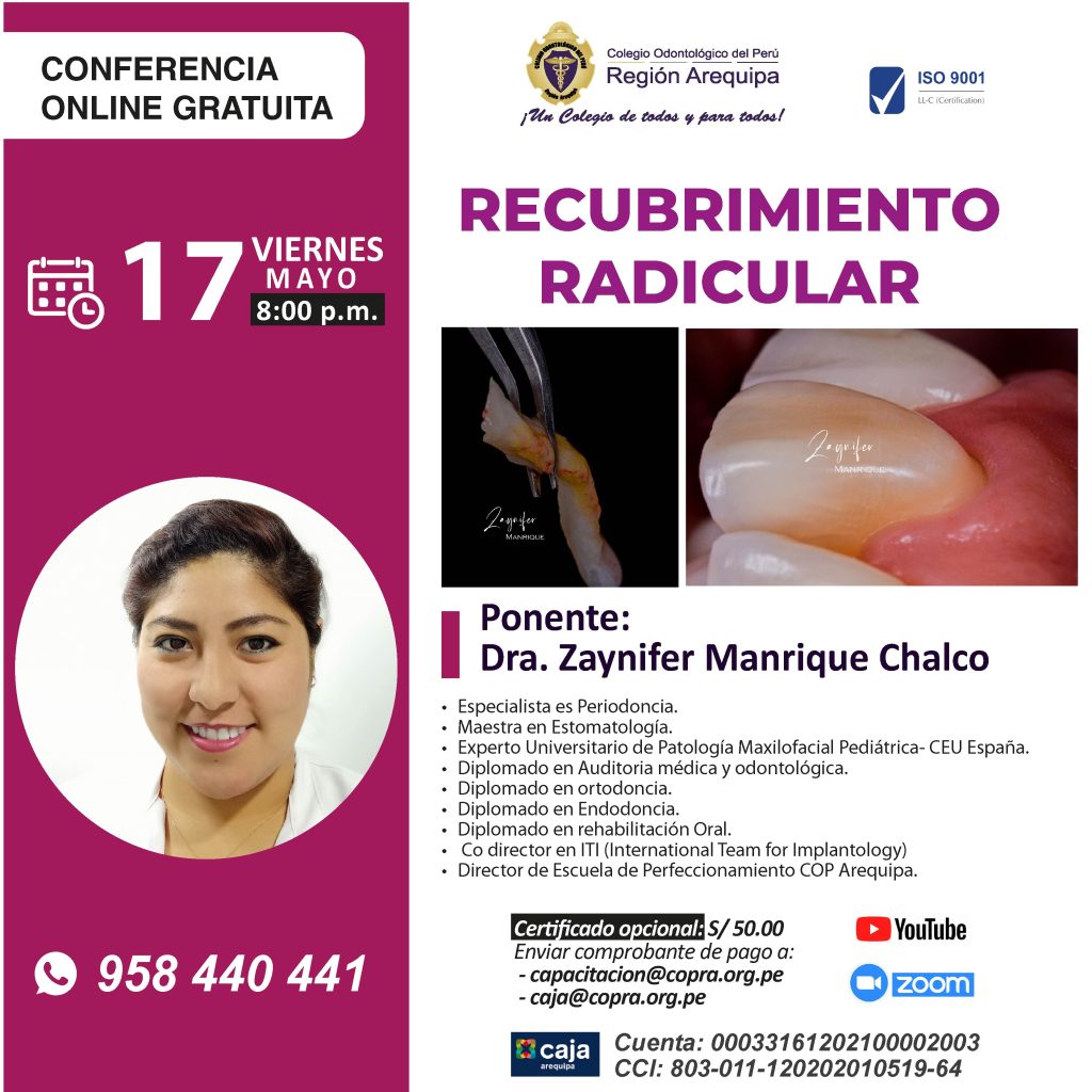 Recubrimiento radicular