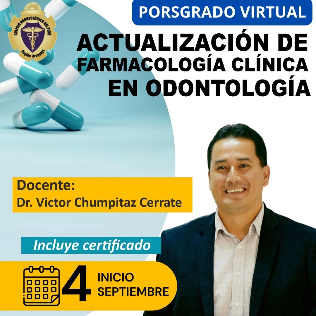 Actualización en farmacología clínica en odontología