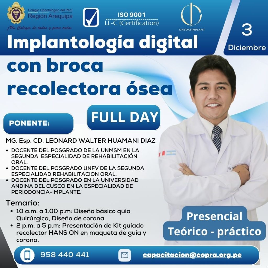 Implantología Digital con Broca Recolectora Ósea