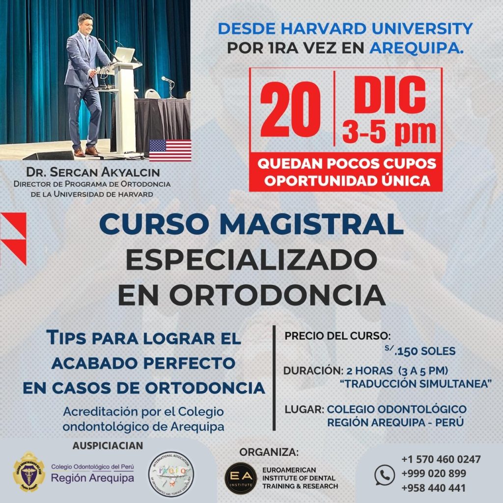 CURSO MAGISTRAL ESPECIALIZADO EN ORTODONCIA