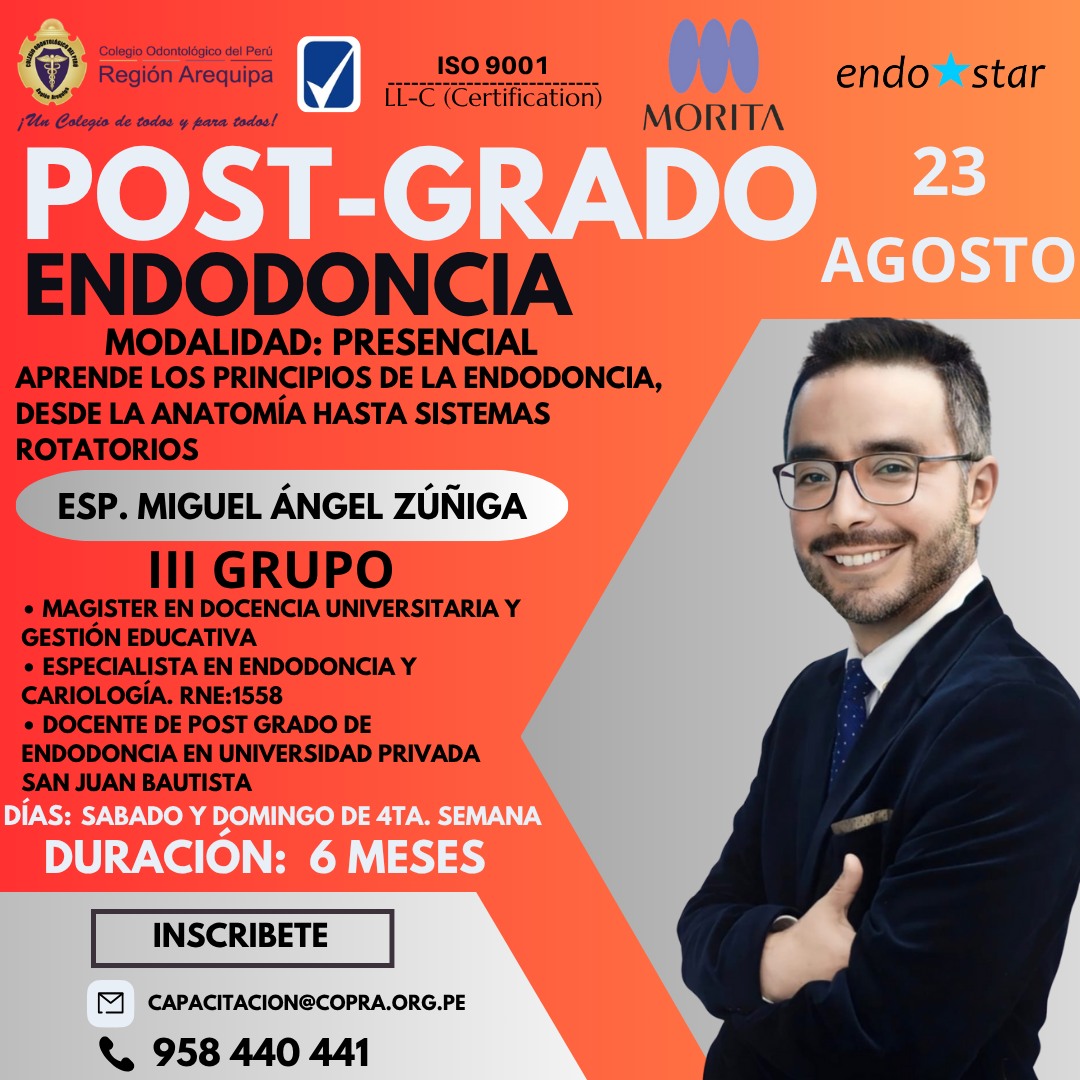Post-Grado Presencial en Endodoncia