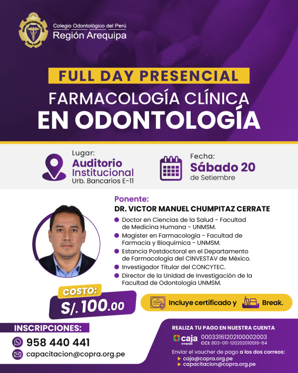 -Farmacología Clínica en Odontología