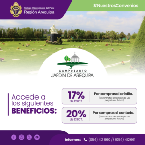 Convenio con Camposanto Jardín de Arequipa