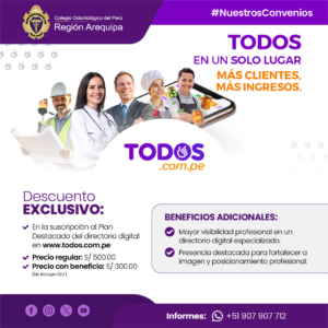 Convenio con TODOS.com.pe
